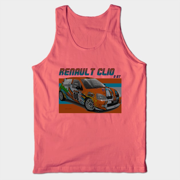 Renault Clio II A7 Tank Top by PjesusArt